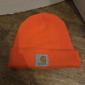 Carhartt & Red Wings Bright Orange Adult Size Knit Beanie
